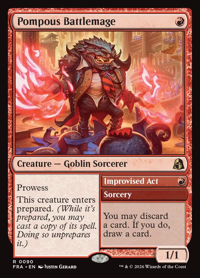 Pompous Battlemage - Foil