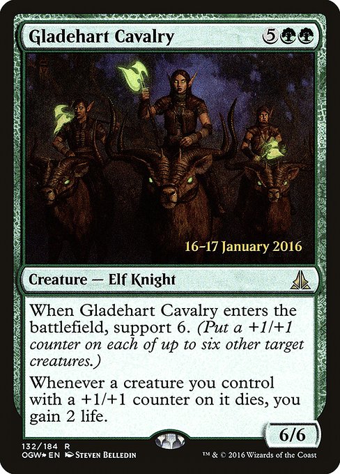 Gladehart Cavalry - Foil - Prerelease Promo