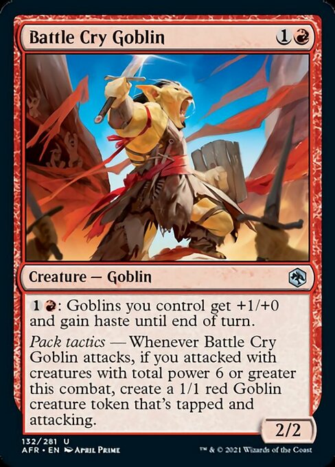 Battle Cry Goblin - Foil