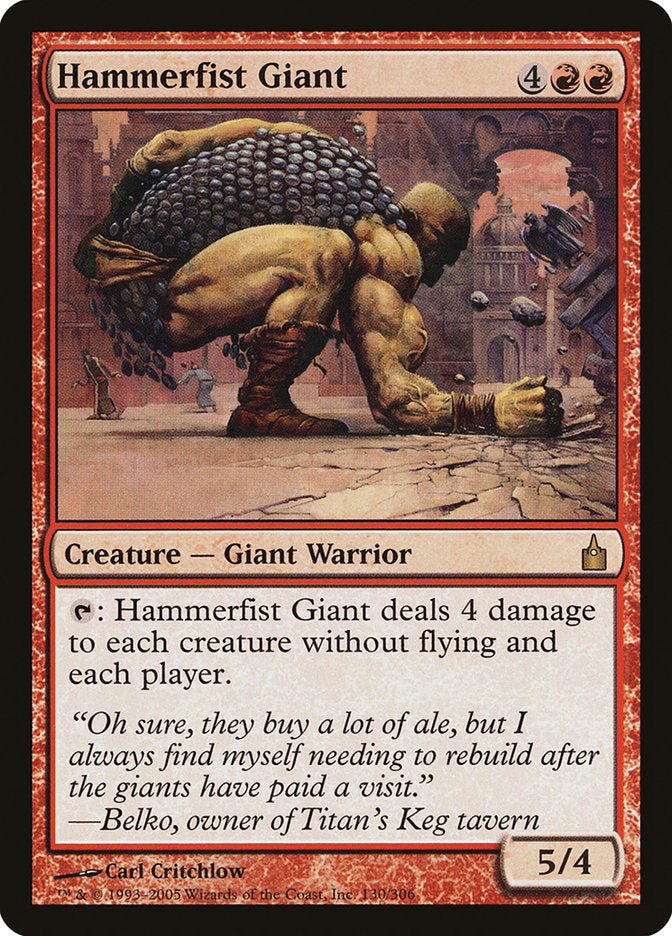 Hammerfist Giant - Foil