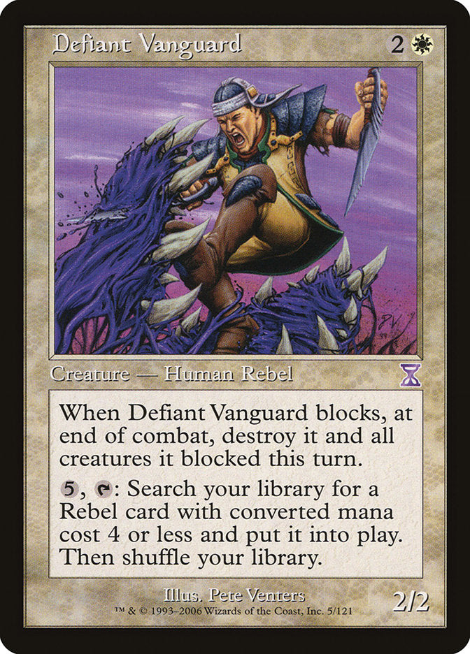 Defiant Vanguard - Foil