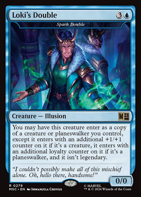 Spark Double (Loki's Double) - Surge Foil