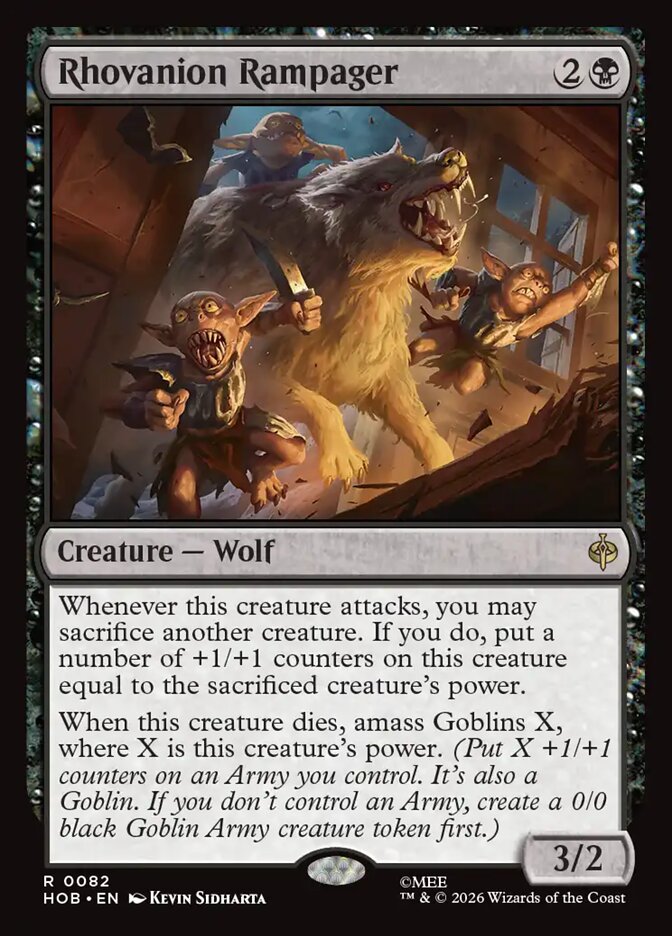 Rhovanion Rampager - Foil