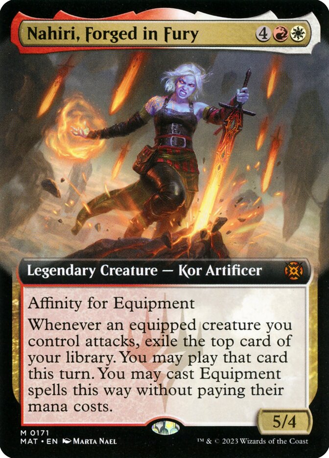 Nahiri, Forged in Fury - Foil