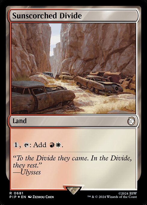 Sunscorched Divide - Surge Foil