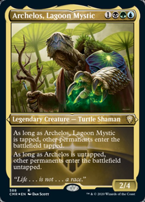 Archelos, Lagoon Mystic - Foil-Etched