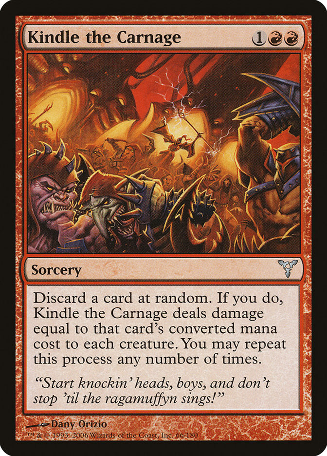 Kindle the Carnage - Foil