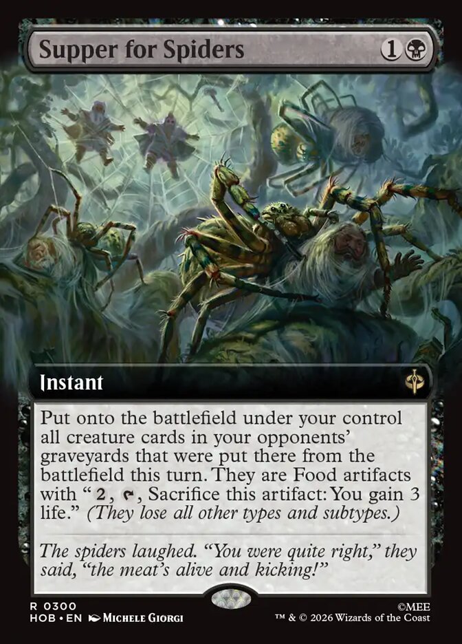 Supper for Spiders - Foil