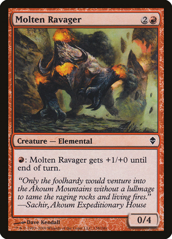 Molten Ravager - Foil