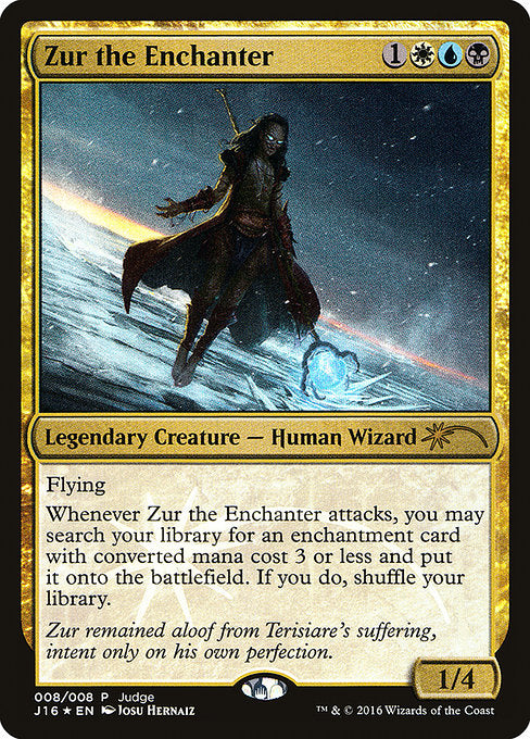Zur the Enchanter - Foil - Judge Promo