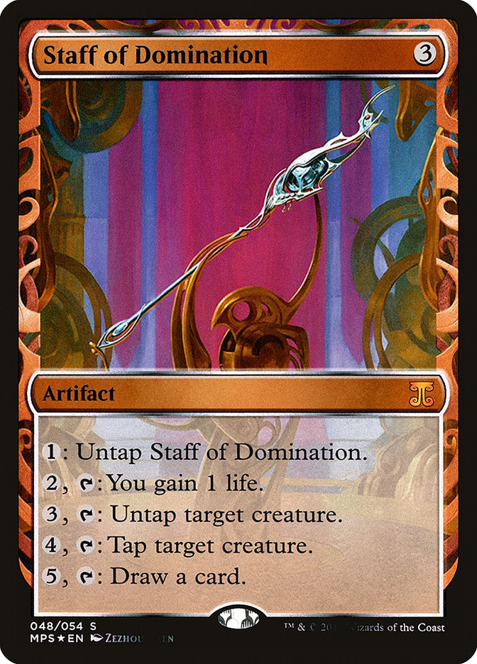 Staff of Domination - Foil