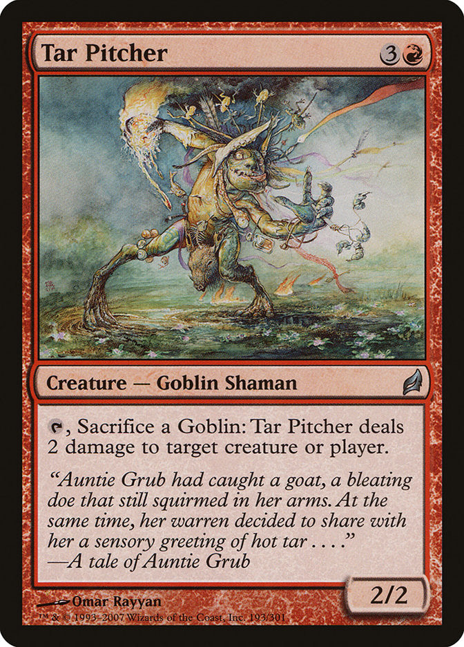 Tar Pitcher - Foil