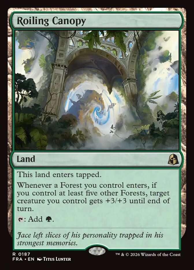 Roiling Canopy - Foil