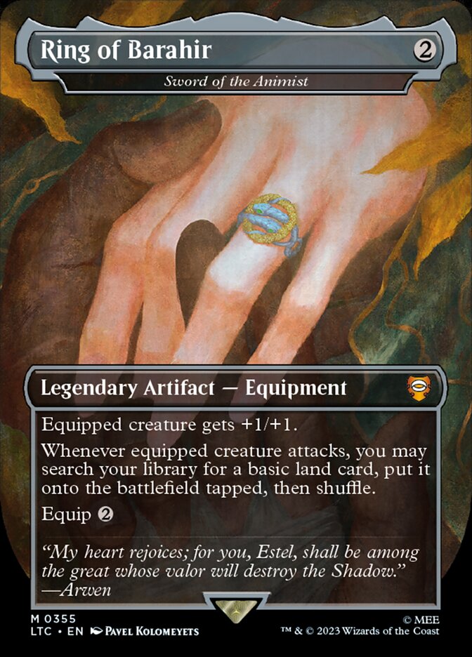 Sword of the Animist (0355 - Ring of Barahir) - Foil
