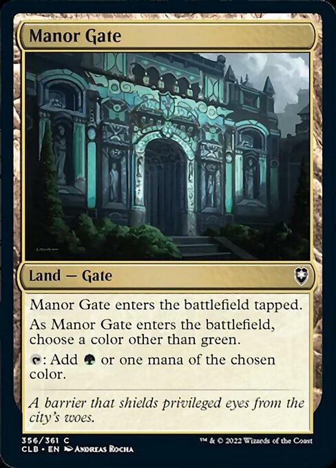 Manor Gate - Foil