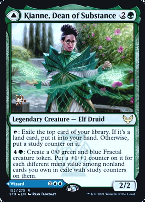 Kianne, Dean of Substance - Foil - Prerelease Promo