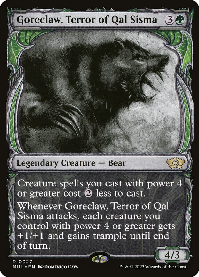 Goreclaw, Terror of Qal Sisma - Foil