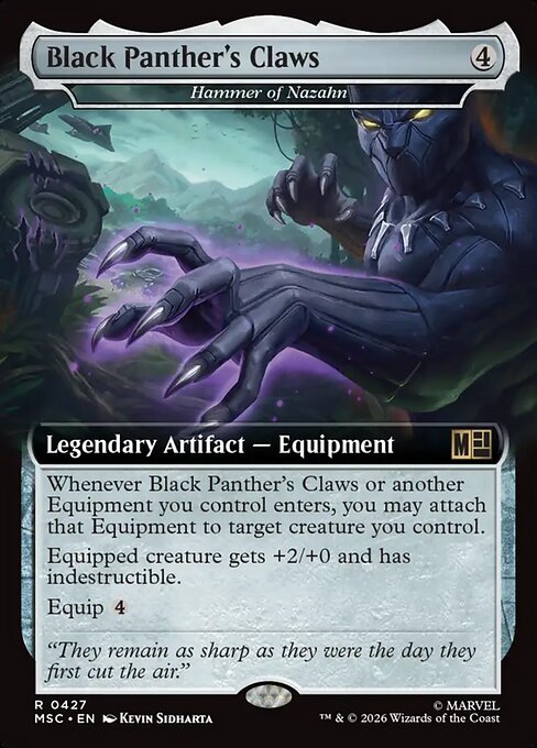 Hammer of Nazahn (Black Panther's Claws)