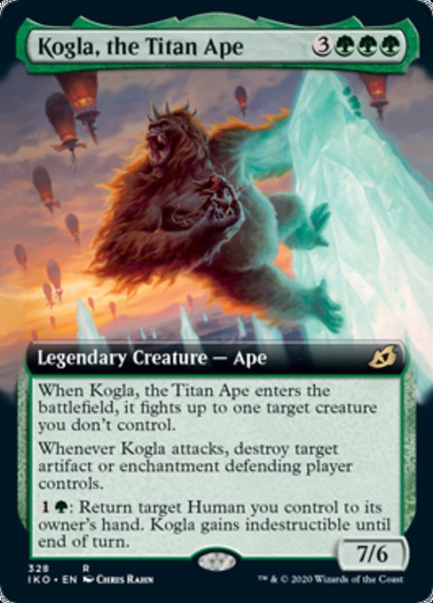 Kogla, the Titan Ape - Foil