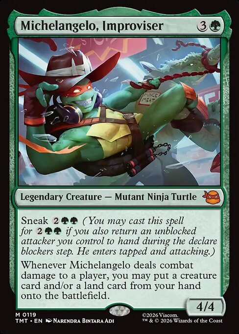 Michelangelo, Improviser - Foil