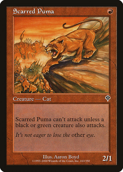 Scarred Puma - Foil