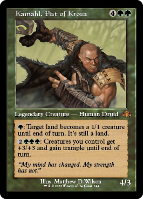 Kamahl, Fist of Krosa - Foil