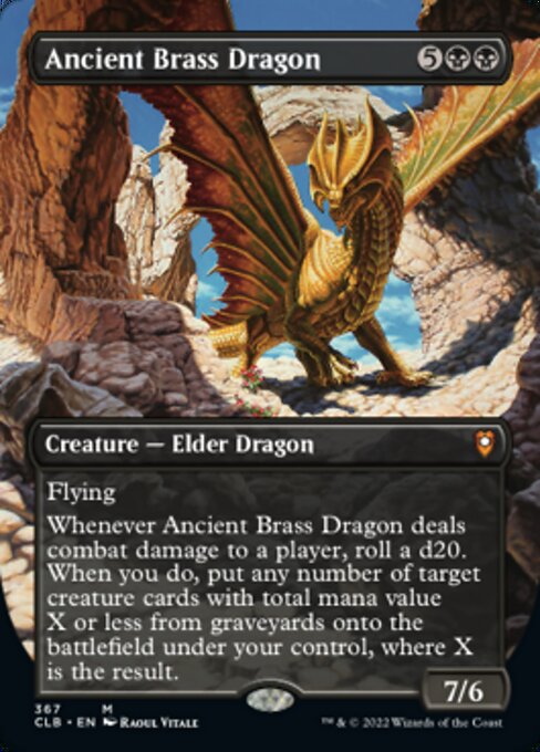 Ancient Brass Dragon - Foil