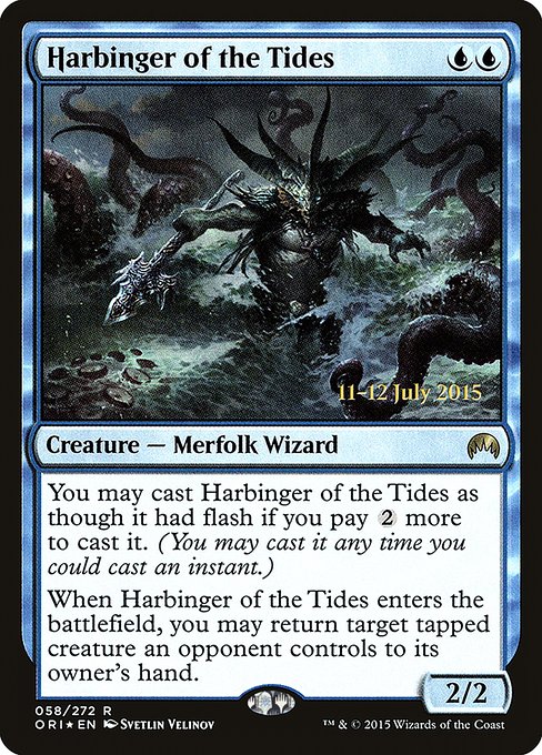 Harbinger of the Tides - Foil - Prerelease Promo