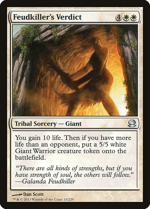 Feudkiller's Verdict - Foil