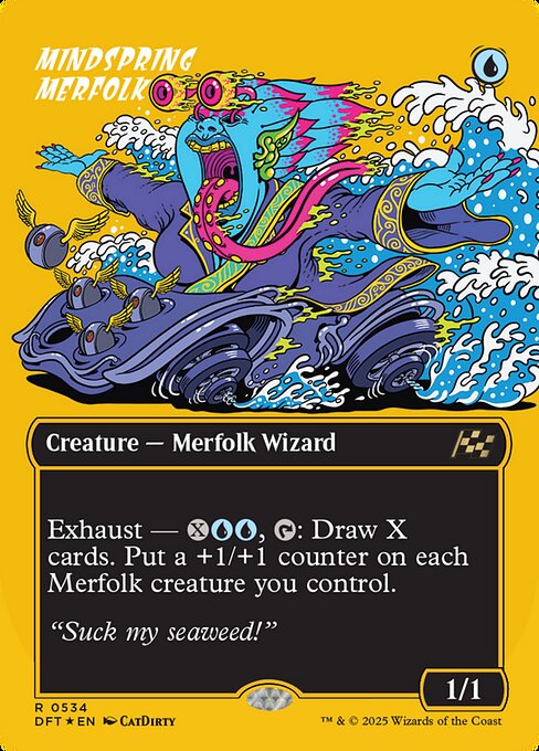 Mindspring Merfolk - First Place Foil
