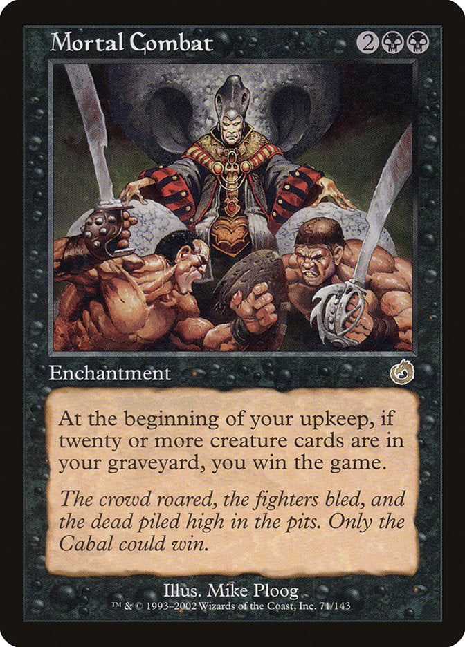 Mortal Combat - Foil