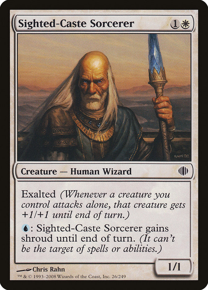 Sighted-Caste Sorcerer - Foil