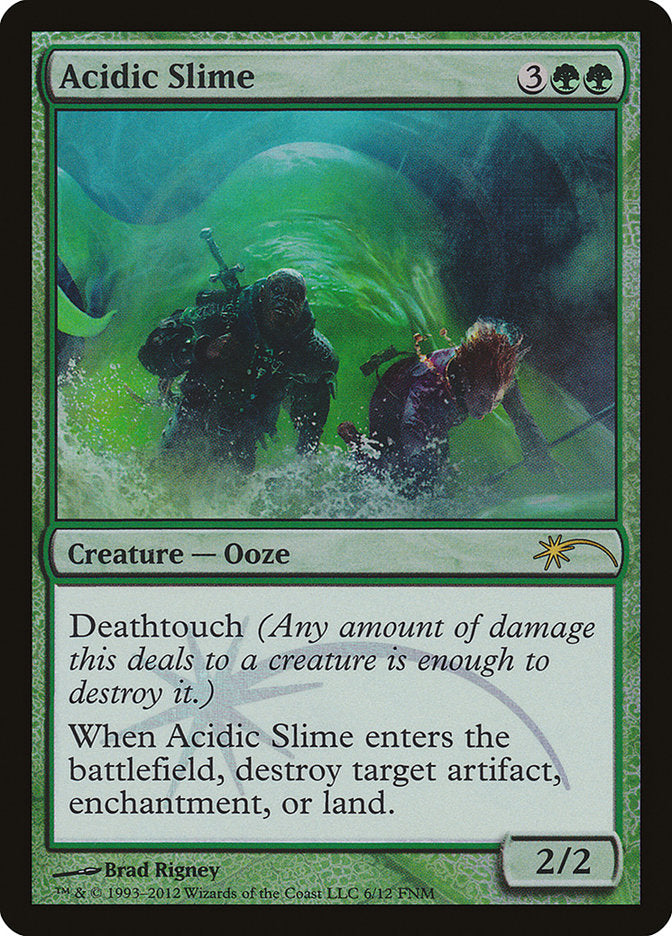 Acidic Slime - Foil - FNM Promo