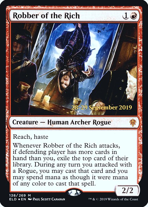 Robber of the Rich - Foil - Prerelease Promo