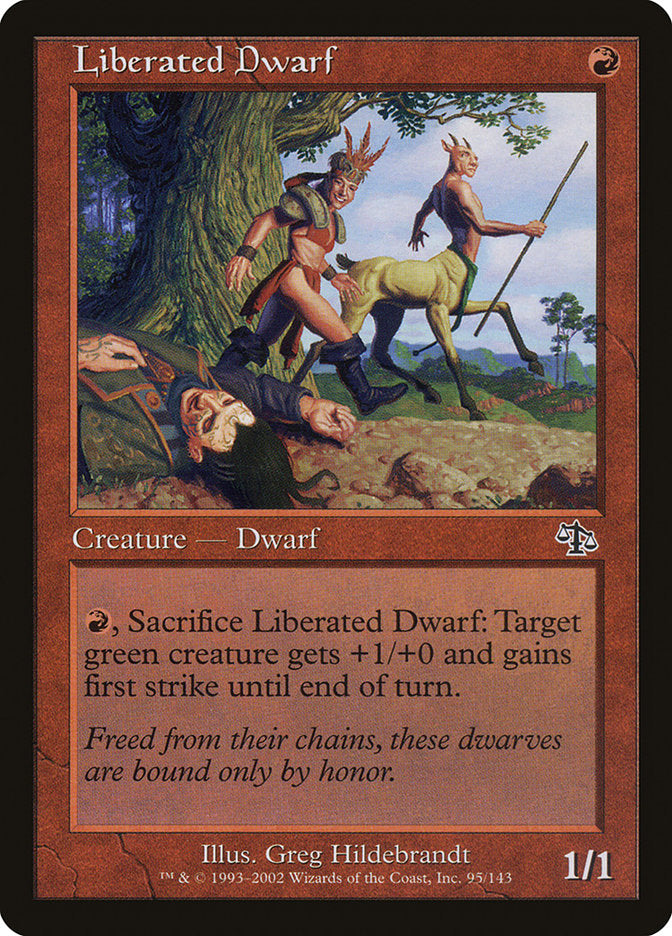 Liberated Dwarf - Foil