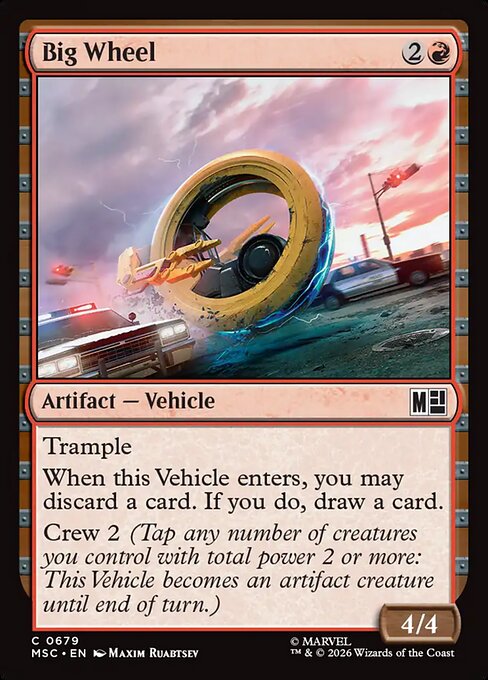 Big Wheel - Foil