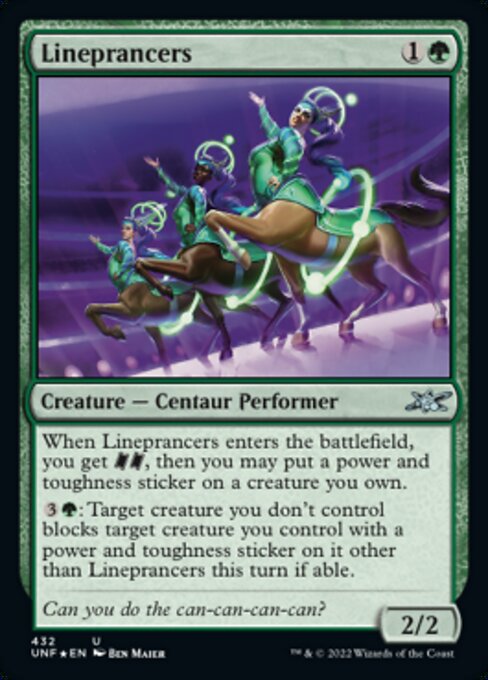 Lineprancers - Galaxy Foil