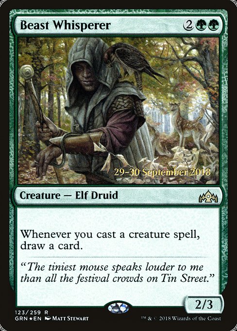 Beast Whisperer - Foil - Prerelease Promo