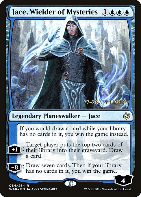 Jace, Wielder of Mysteries - Foil - Prerelease Promo