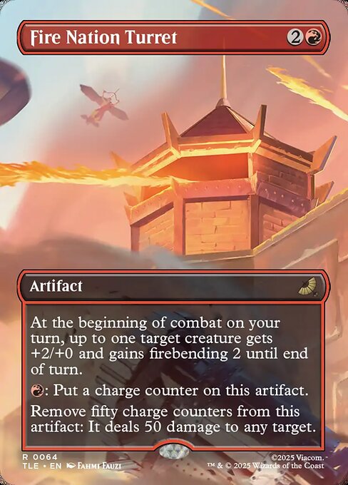 Fire Nation Turret - Foil
