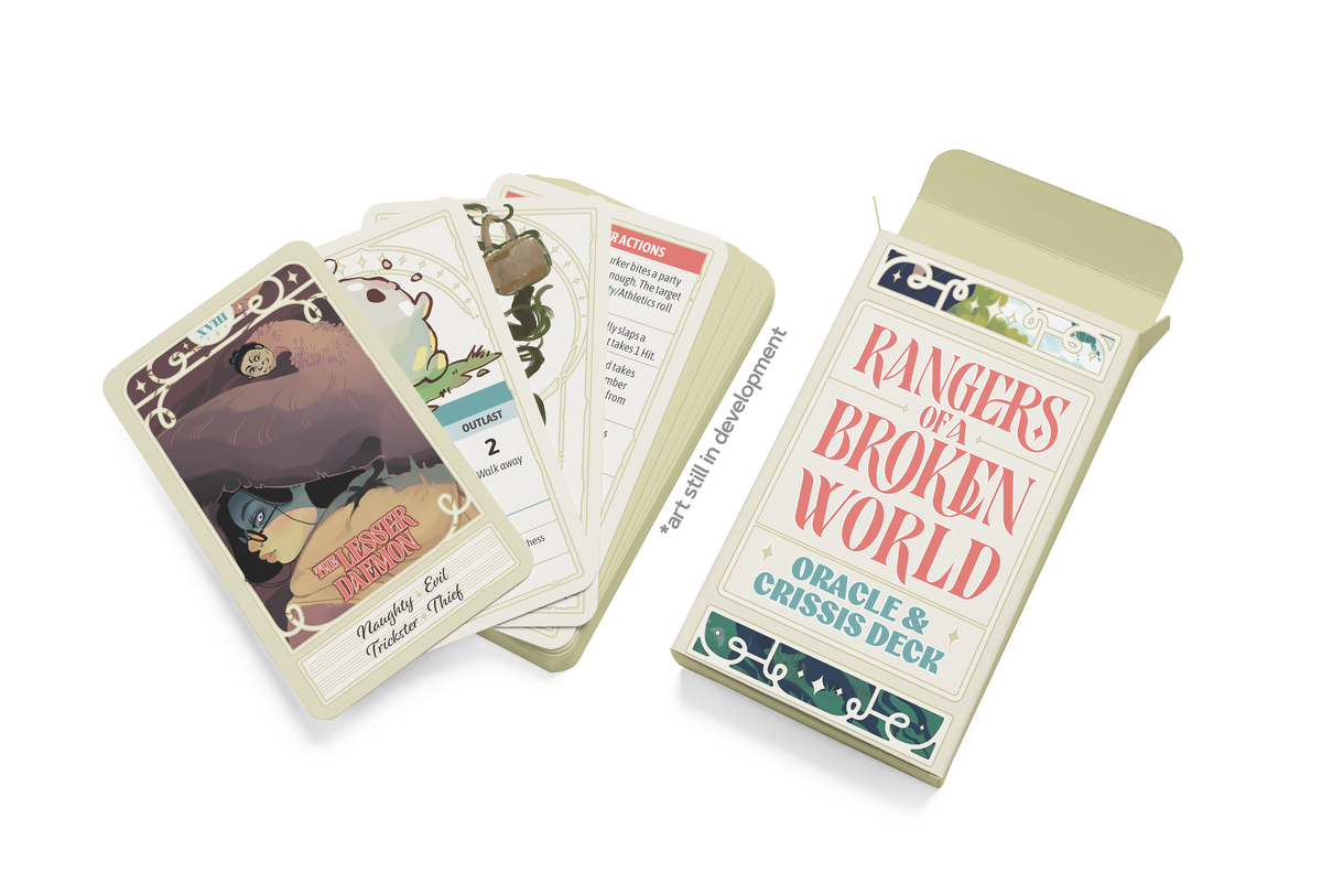 PREORDER - Rangers of a Broken World - Crisis & Oracle Deck