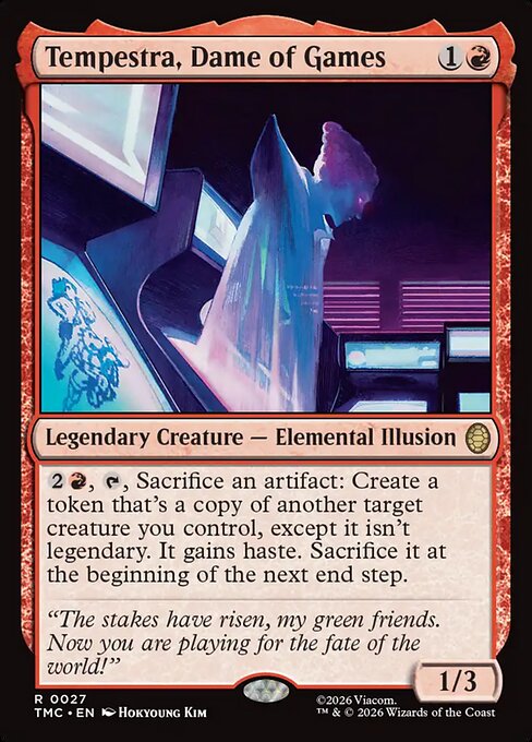 Tempestra, Dame of Games - Surge Foil