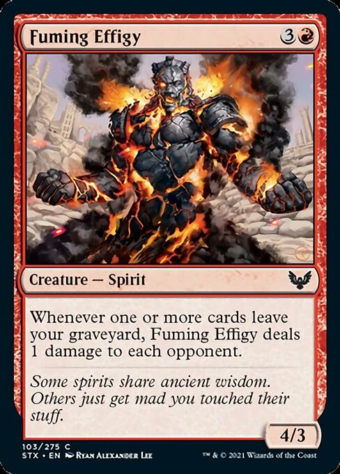 Fuming Effigy - Foil
