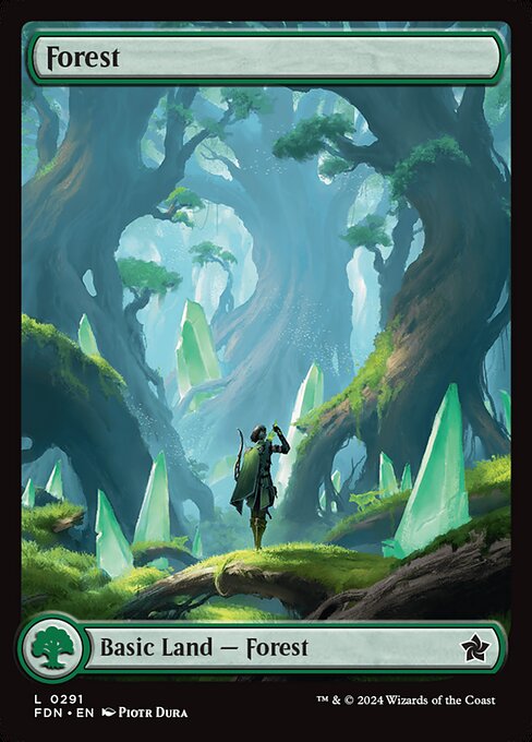 Forest (291) - Full Art - Foil