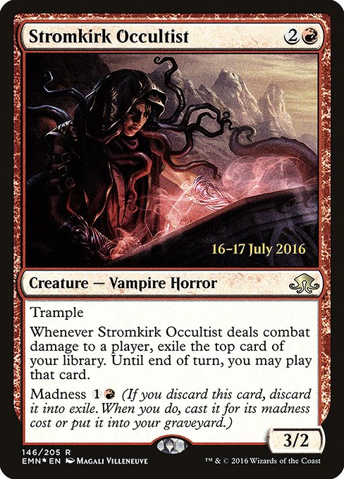 Stromkirk Occultist - Foil - Prerelease Promo
