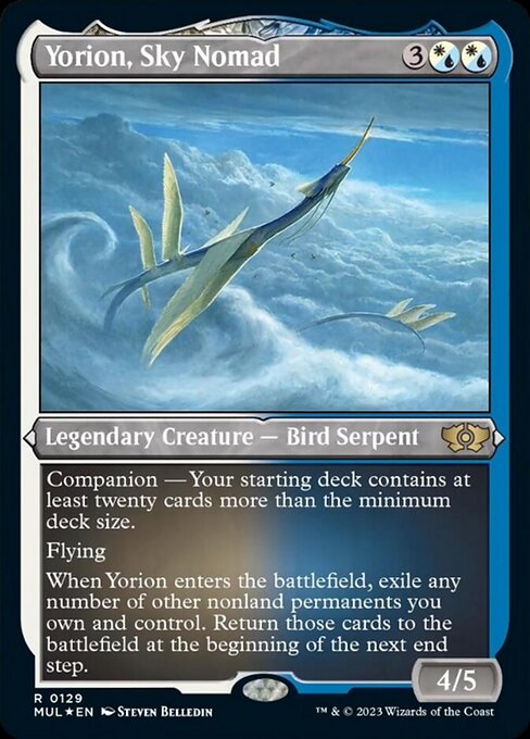 Yorion, Sky Nomad - Foil-Etched
