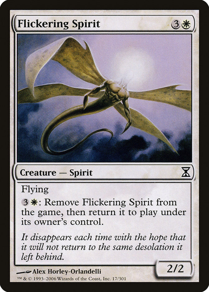 Flickering Spirit - Foil