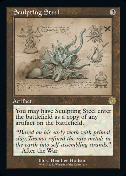 Sculpting Steel - Foil