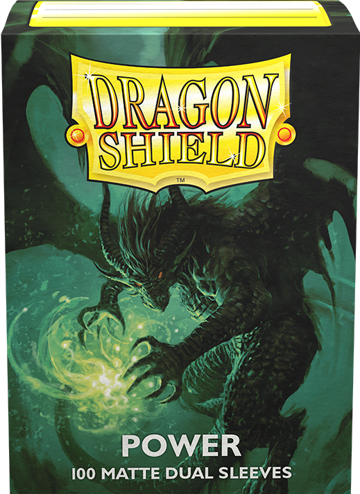 Dragon Shield - 63mm X 88mm - Standard Dual Matte - Power 100 ct.