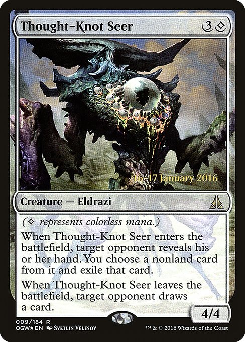 Thought-Knot Seer - Foil - Prerelease Promo
